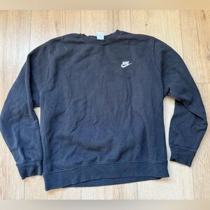 Nike Black Crewneck Sweater